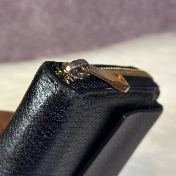 CHLOE portefeuille lambskin leather zip wallet - Picture 5 of 16